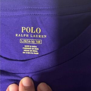 Polo Ralph Lauren Purple T-Shirt